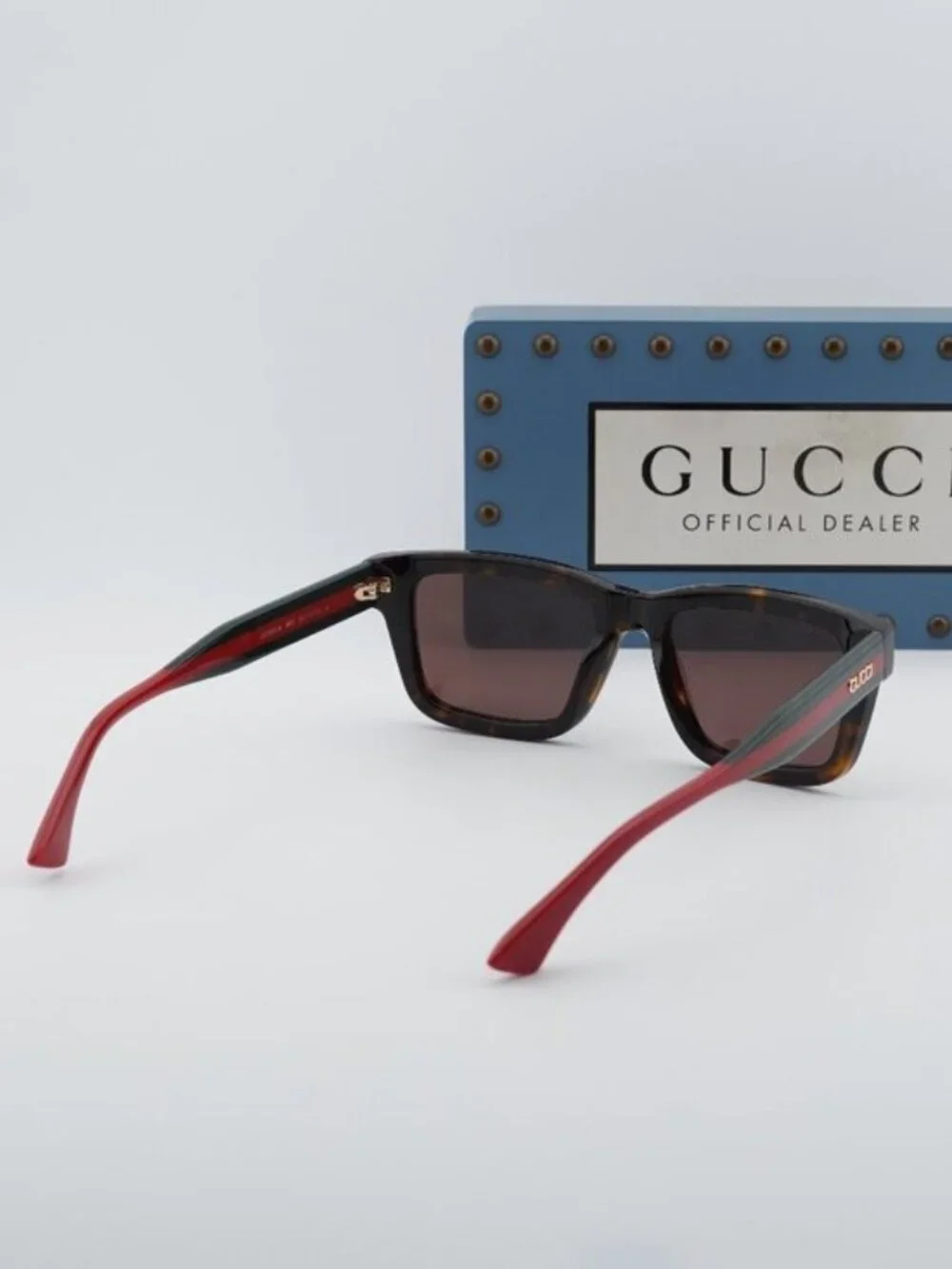 Gucci GG1869S 002 Square Sunglasses - Havana / Brown